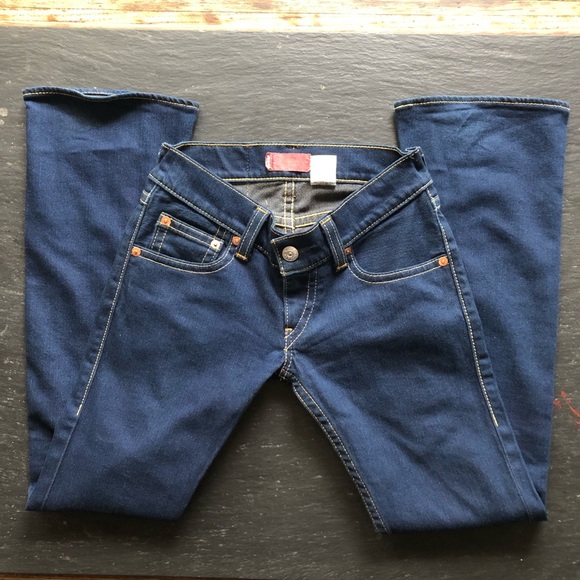 LEVI STRAUSS & CO.] Y2K Limited edition boots cut Denim Jean - Picture 3 of 10